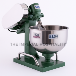 10 Kg Atta Kneading Machine – Commercial Dough Kneader Atta Kneading Machine – 10 Kg Capacity | Heavy-Duty Dough Kneader for Bakery & Commercial Kitchens | Stainless Steel Bowl | 1.5 HP Motor | By The Imperial Hospitality