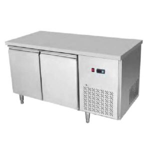 2 Door Undercounter Refrigerator – Stainless Steel Commercial Fridge for Restaurants & Prep Counters