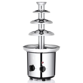 Stainless Steel Chocolate Fountain Machine – Multi-Tier Electric Fondue Tower for Events & Parties - Image 7