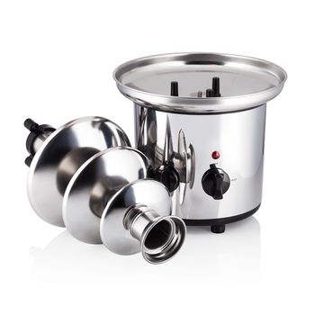 Stainless Steel Chocolate Fountain Machine – Multi-Tier Electric Fondue Tower for Events & Parties - Image 5