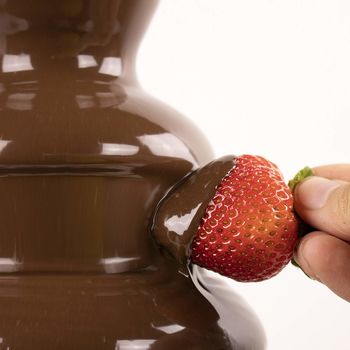 Stainless Steel Chocolate Fountain Machine – Multi-Tier Electric Fondue Tower for Events & Parties - Image 3