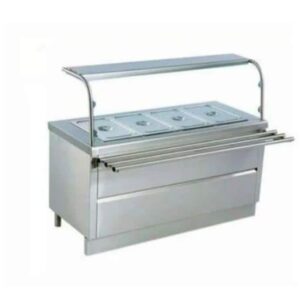 Canteen Bain Marie – Commercial Food Warmer & Display Counter for Restaurants, Cafeterias & Catering