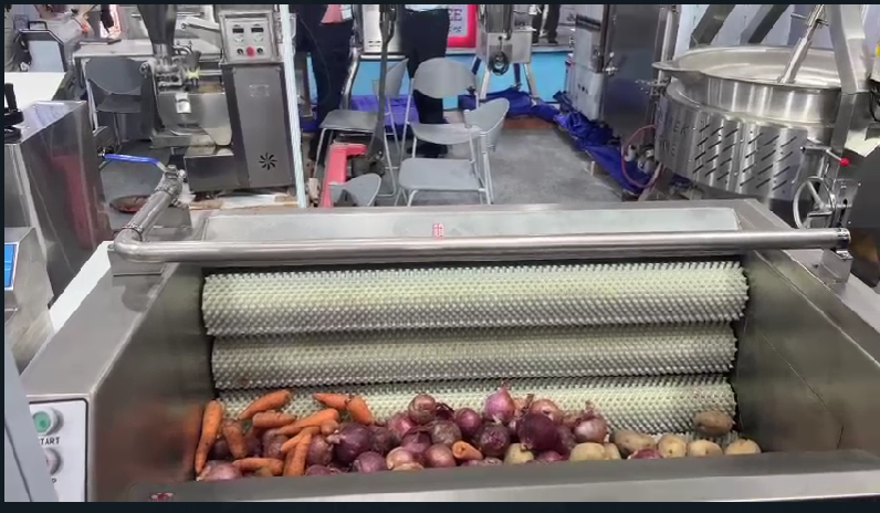 Commercial Vegetable Washing Machine | Automatic Fruit & Vegetable Cleaner for Hotels, Restaurants, Canteens & Food Processing Units