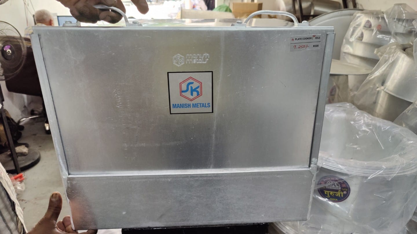 Aluminium Dhokla & Idli Steamer – Heavy-Duty Commercial Food Steamer - Image 5