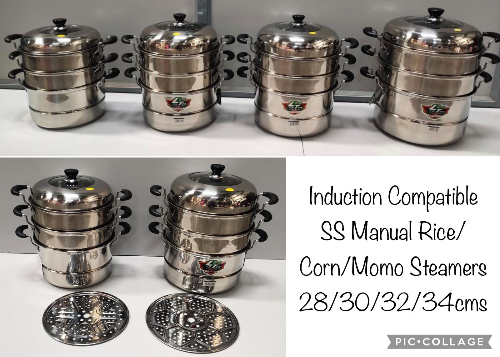 Aluminium Momo Steamer – Multi-Tier Food Steaming Vessel | Commercial Dumpling Steamer for Restaurants & Street Food - Image 5