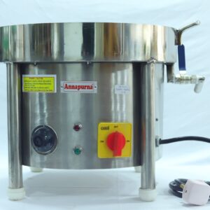 Electric Jalebi Kadai – Stainless Steel Fryer with Temperature Control | Commercial Deep Frying Machine for Sweets & Snacks