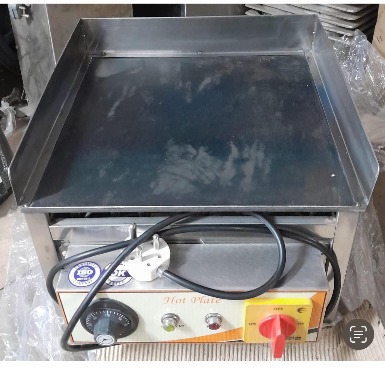 Electric Griddle Plate – Flat Top Commercial Griddle | Stainless Steel Body | Adjustable Temperature Control | Heavy Duty Cooking Equipment - Image 2