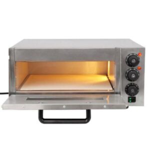 Stone Base Pizza Oven – Commercial Pizza Baking Oven | Electric/Gas Options | Crispy Crust Stone Deck Oven for Restaurants & Cafes
