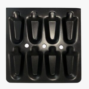 Popsicle-Shaped Non-Stick Idli Tray – 12x12 Inch | 8 Cavity | Food-Grade Aluminium