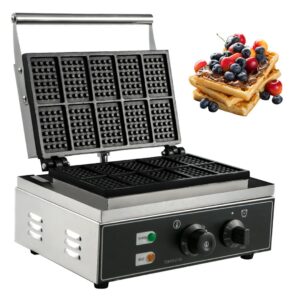 TEN-Square Biscuit Waffle Machine – Commercial Heavy-Duty Waffle Maker